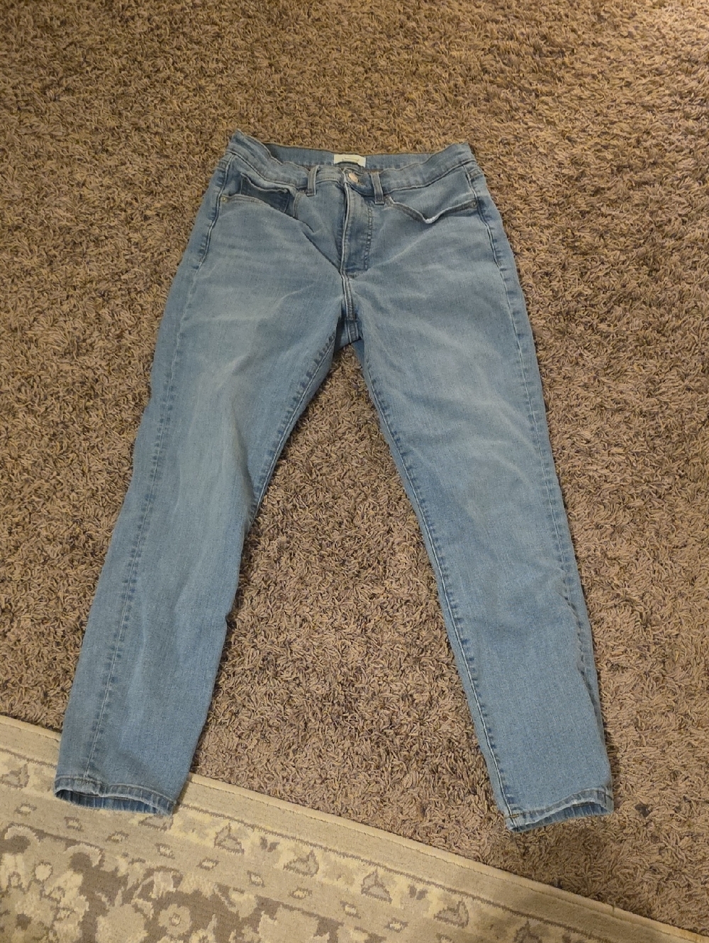 Maurices Sculpt Classic Light Blue High Rise Skinny